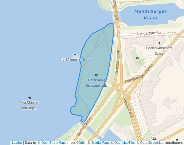 Alsterwiese Schwanenwik