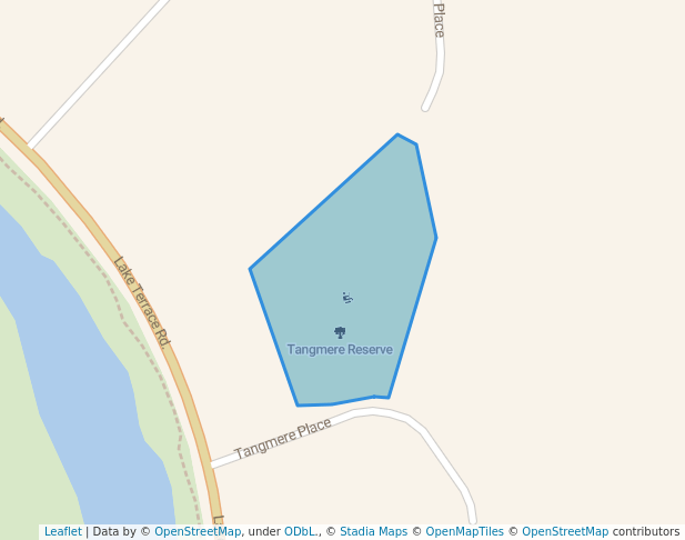 Tangmere Reserve in Christchurch | Map and Routes