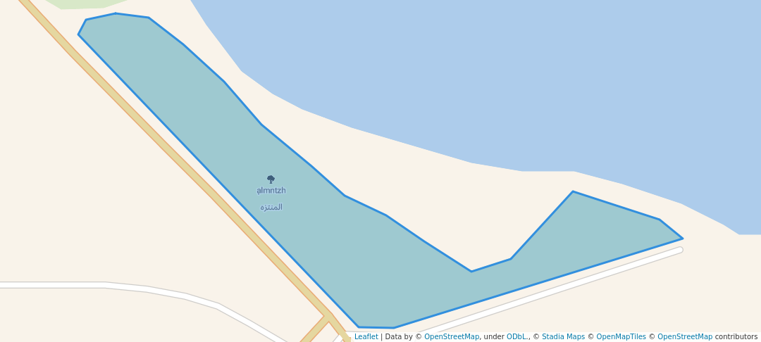 walking in المنتزه map in Hergla