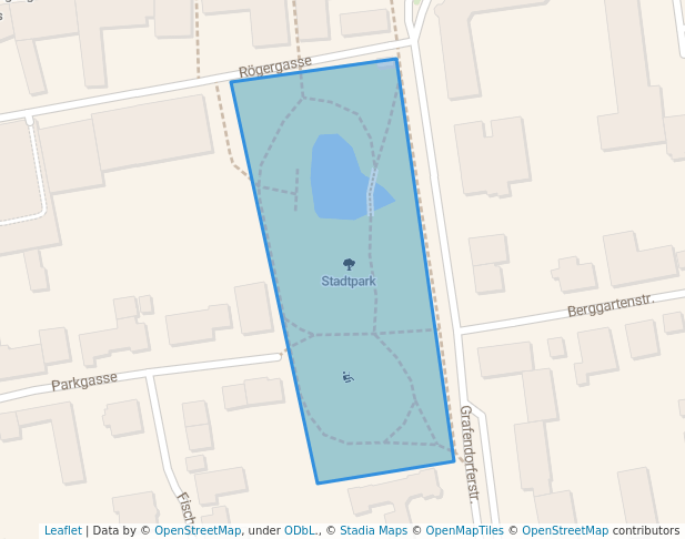 Stadtpark in Stockerau | Map and Routes