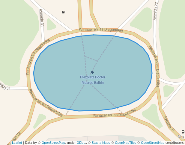 Plazoleta Doctor Ricardo Balbín
