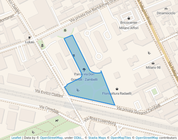 Parco via Don Grazioli - Zambelli