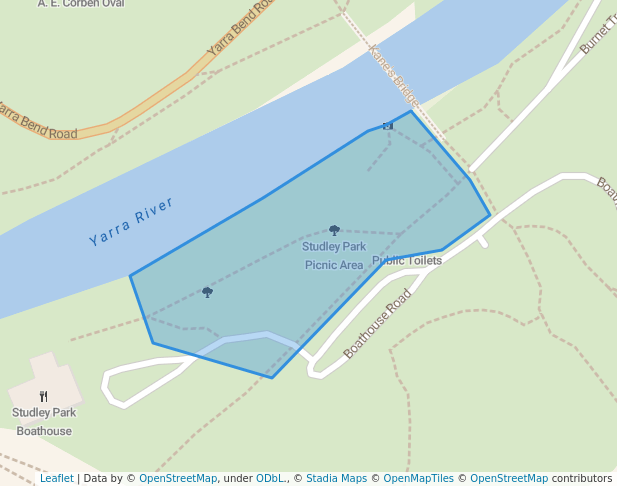 Studley Park Picnic Area