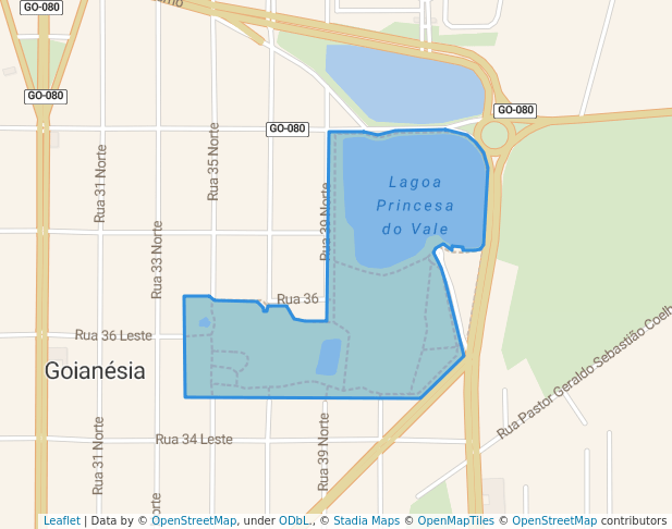 Parque da Lagoa Princesa do Vale