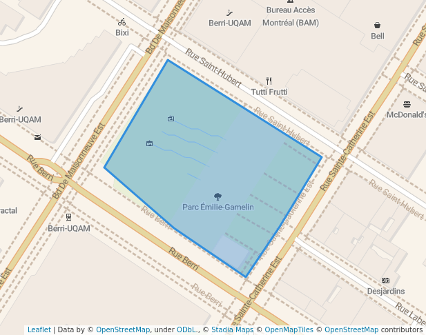 Parc Émilie-Gamelin