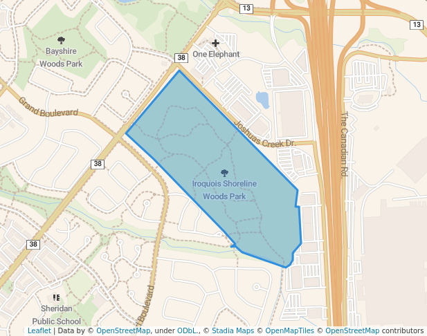 Iroquois Shoreline Woods Park