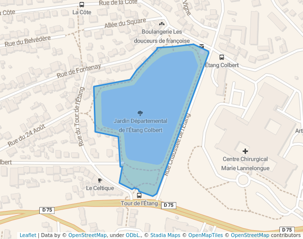 Jardin Départemental de l'Étang Colbert