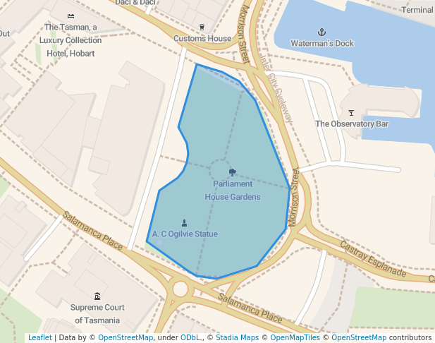 Parliament House Lawns