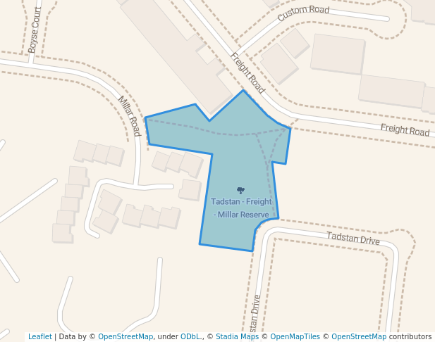 Tadstan - Freight - Millar Reserve