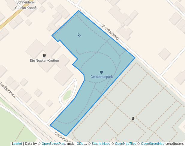Gemeindepark in Edingen-Neckarhausen | Map and Routes