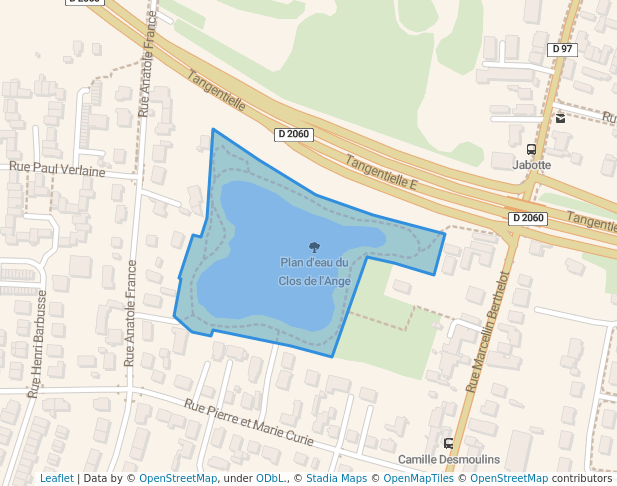 Plan d'eau du Clos de l'Ange