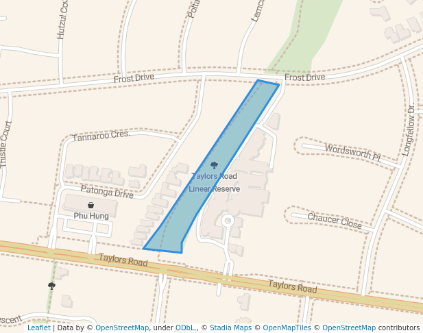 Taylors Road Linear Reserve