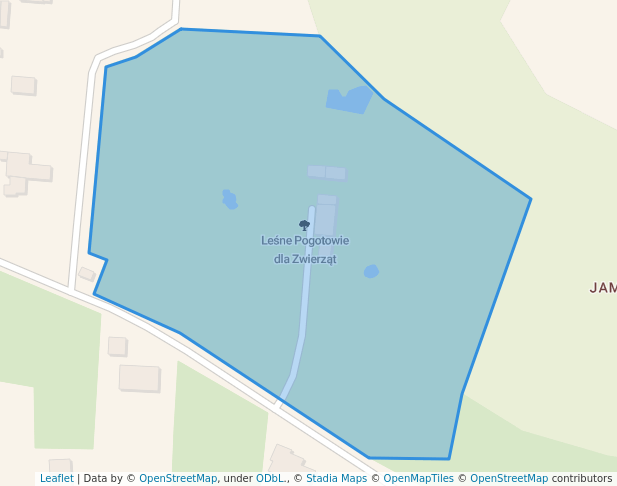 walking in Leśne Pogotowie dla Zwierząt map in Mikołów