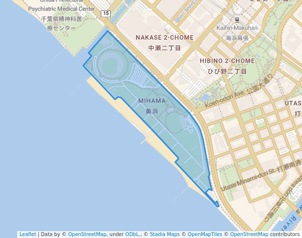 県立幕張海浜公園 (D・E・Fブロック)