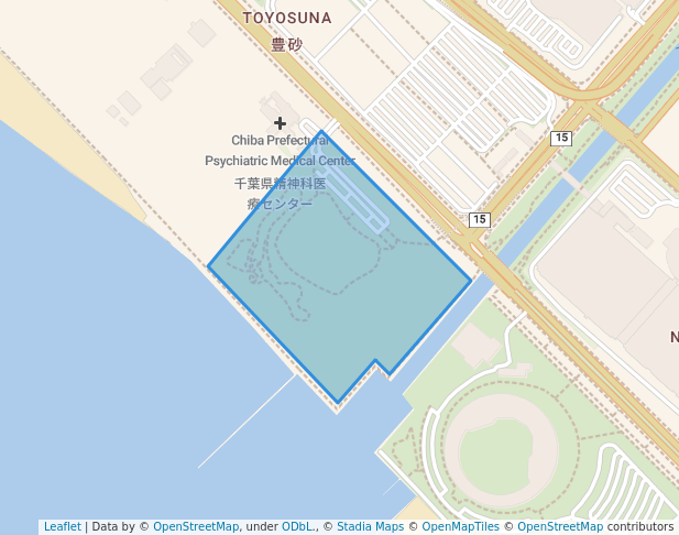 県立幕張海浜公園 (Gブロック)