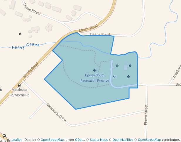 Upwey South Recreation Reserve