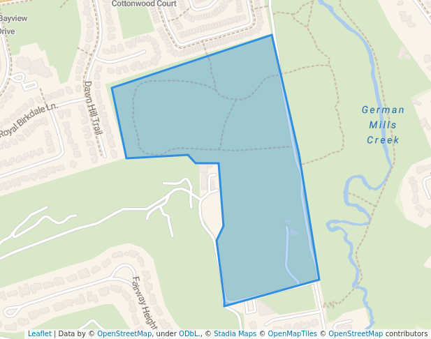 German Mills Meadow and Natural Habitat