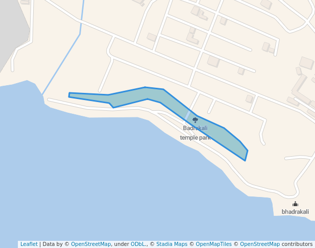 walking in Badrakali temple park map in Hanamkonda