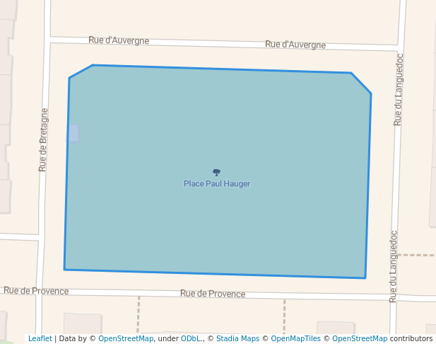 walking in Place Paul Hauger map in Mulhouse