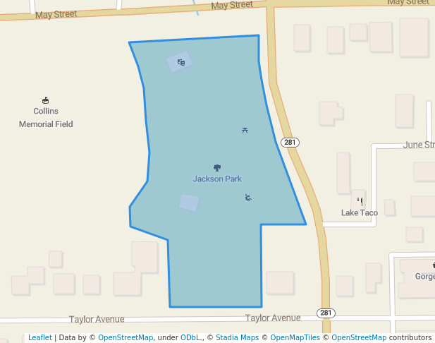 walking in Jackson Park map in Hood River