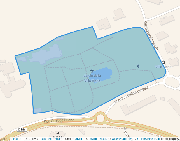 Par de la Villa Marie