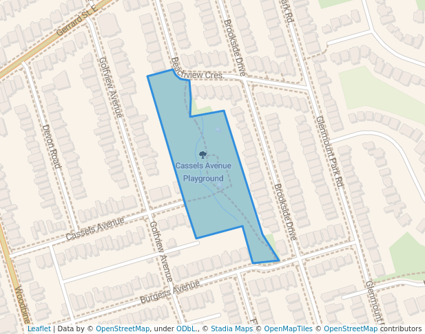 Cassels Avenue Playground