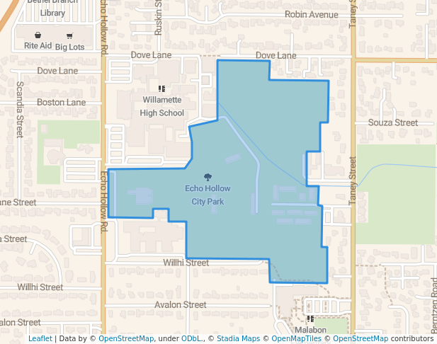 Echo Hollow City Park