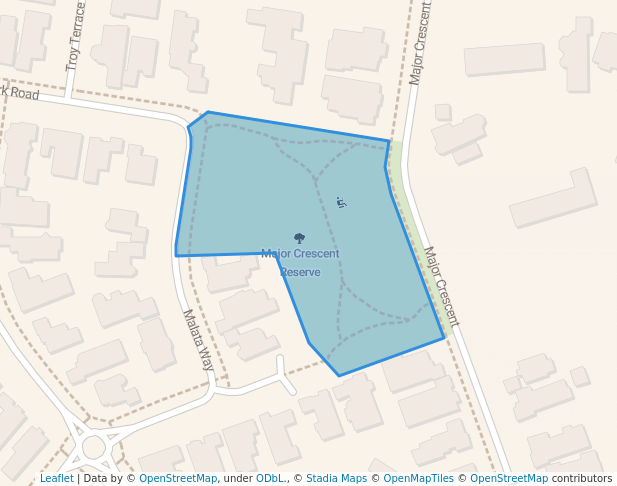 Major Crescent Reserve