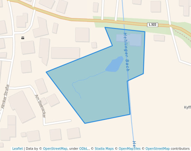 walking in Wasserpark Hehlingen map in Wolfsburg