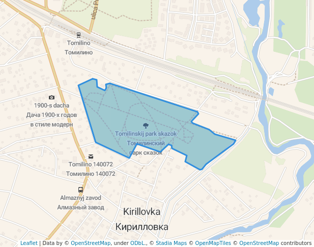 Томилинский парк сказок