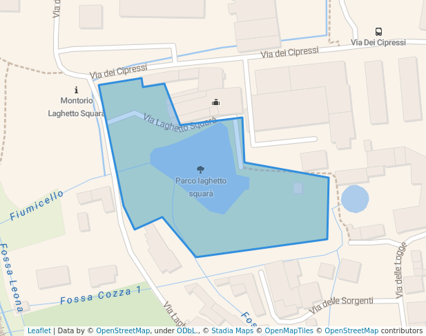 Parco laghetto squarà