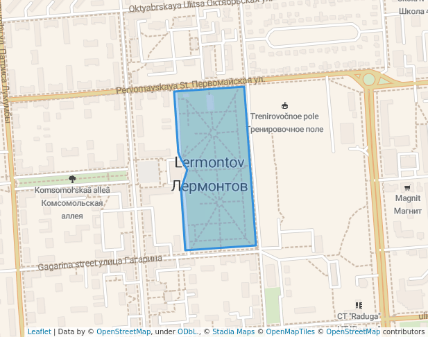 Парк им. М.Ю.Лермонтова