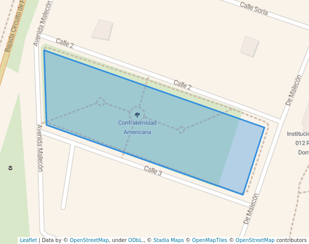 walking in Confratenización Americana map in Magdalena del Mar