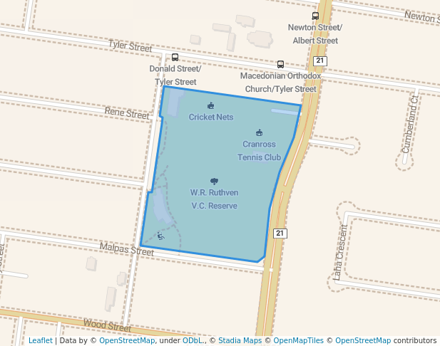 W.R. Ruthven V.C. Reserve