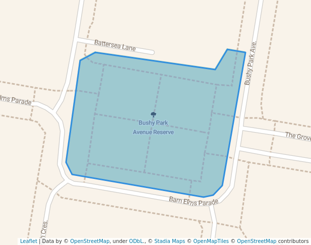 Bushy Park Avenue Reserve