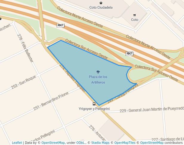 Plaza de los Artilleros