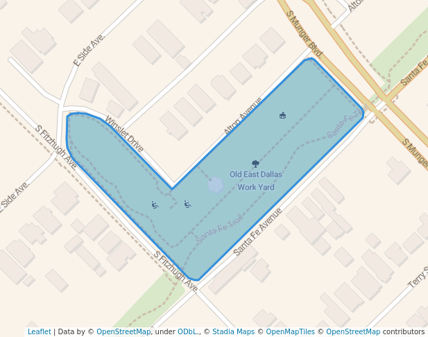 Old East Dallas Work Yard