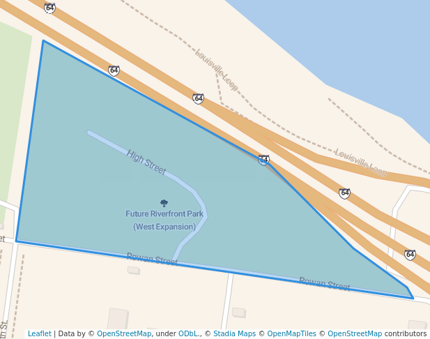 Future Riverfront Park (West Expansion)