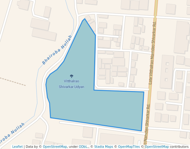 walking in Vitthalrao Shivarkar Udyan map in Pune