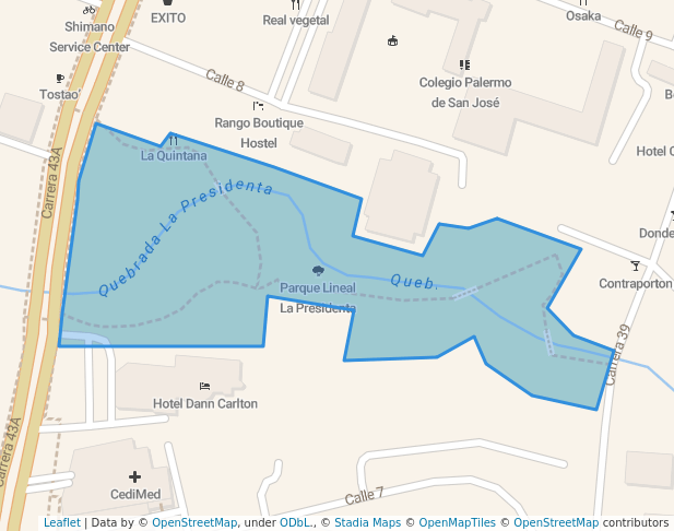 Parque Lineal La Presidenta