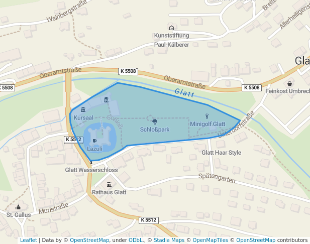 Schloßpark in Sulz am Neckar | Map and Routes