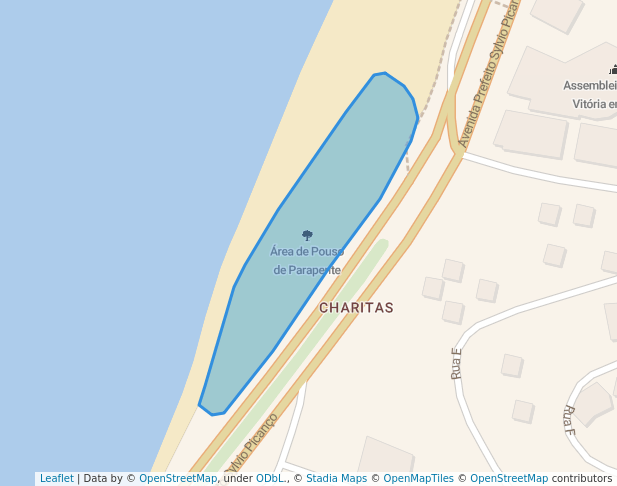 Paraglider Landing Area