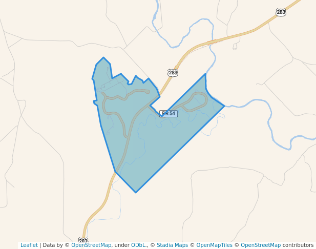 walking in Fort Griffin State Historic Site map in Albany