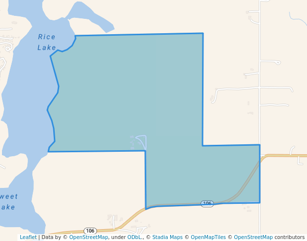 walking in Silverwood County Park map in Edgerton