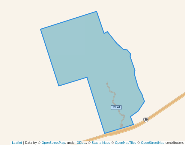 walking in Monahans Sandhills State Park map in Monahans
