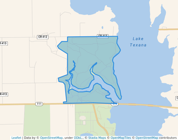 walking in Brackenridge Recreation Complex map in Edna