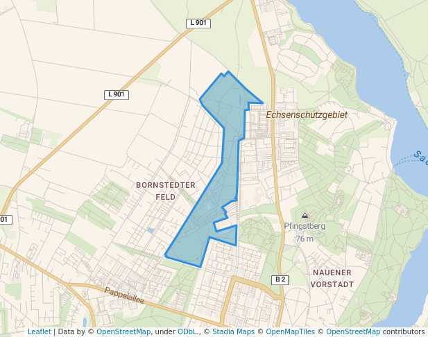 walking in Volkspark Potsdam map in Potsdam