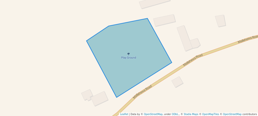 walking in Play Ground map in Maharachchimulla