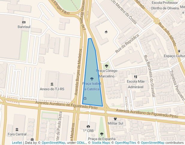 Praça Isabel, a Católica