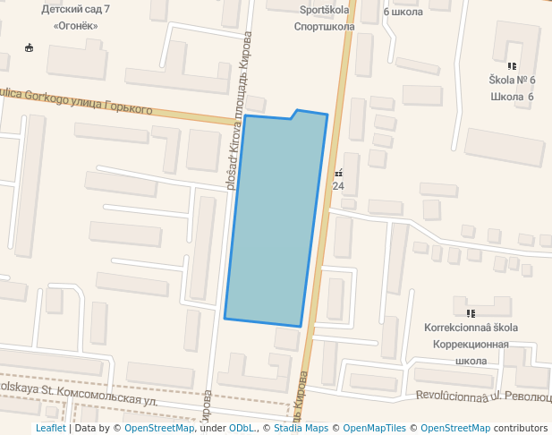 walking in Парк Вечной Славы защитником ВОВ map in Cherkessk